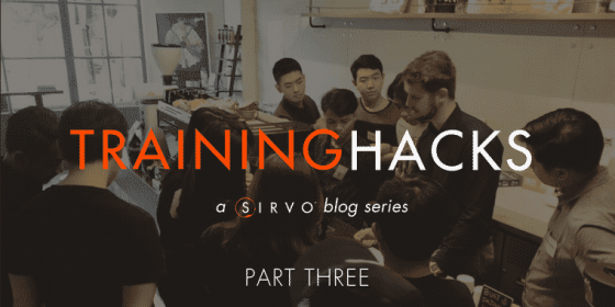 Training Hacks: Developing an Effective Training Process